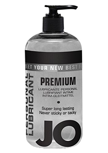 System Jo Premium Silicone Personal Lubricant Sex Lube Bottle Size 16 Oz / 480ml