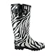 Womens Zebra Wellies Ladies Wellington Boots