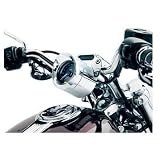 2002-2006 Honda VTX 1800C Motorcycle Speedometer Visor Chrome Dress-up Kit by Kuryakyn