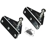 10MM Ball Stud Bracket for Gas Spring/Prop/Strut (2 Pack)