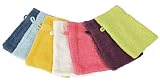 Waschhandschuhe COLORLINE 15x21 cm, (7er Pack) 340 g/m² 100% Baumwolle HAMMERPREIS!