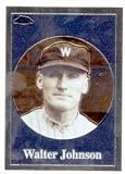 Walter Johnson baseball card 2001 Topps Chrome #BT4 (Washington Senators)
