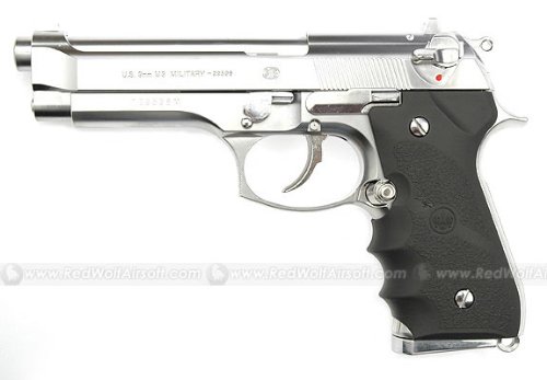 Tokyo Marui M92F Chrome Stainless Finishing Model 