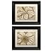 Contour Line Art Flowers Print - Set of 2