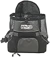 Outward Hound Kyjen  21008 PoochPouch Front Carrier For Dogs Easy-Fit Adjustable Dog Carrier, Medium, Grey