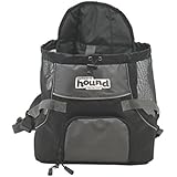 Outward Hound Kyjen  21008 PoochPouch Front Carrier For Dogs Easy-Fit Adjustable Dog Carrier, Medium, Grey