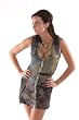 Anama Sleeveless Sexy Shirt Dress Bare what you Dare