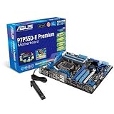 ASUS P7P55D-E – LGA 1156 – Intel P55 – DDR3 – USB 3.0 SATA 6 Gb/s – ATX Motherboard