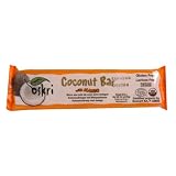 Oskri Organics Coconut Bar, Mango, 1.86-Ounce Bars (Pack of 18)