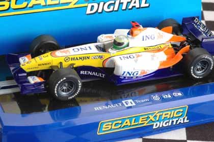 Childrens Toyshop  Toys : BNIB Scalextric Digital C2780D Renault F1 2007 No 3