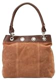 Embassy Brown Solid Genuine Suede Leather Purse