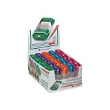 BAU19550 - Sharpener w/ Eraser, 2-5/8, Assorted