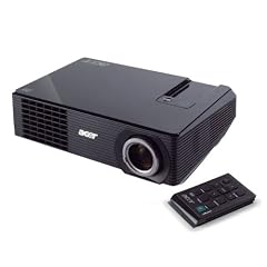 Acer X1160P Projektor (SVGA, 800x600, 2400 ANSI Lumen, 1920 ANSI Lumen Eco-Mode, Kontrast: 2500:1) schwarz