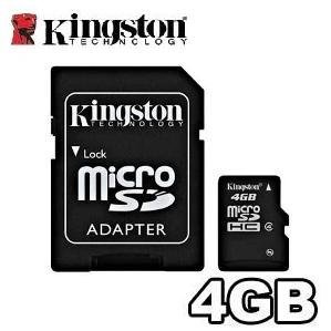 Camera & Photo — Kingston 4 GB microSDHC Class 4 Flash Memory Card SDC4/4GB