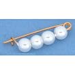 Genuine Pearl GP Clasp Shortener Necklace Beading Part