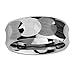 GoldenMine 8mm Faceted Men's Tungsten Comfort-fit Wedding Band Ring (Size 5 to 15)
