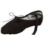 Capezio Women's Canvas Juliet Ballet Shoe,Black,11.5 M US