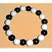 Fruits Basket Kyo Sohma Cosplay Bracelet B&W + Pin
