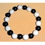 Fruits Basket Kyo Sohma Cosplay Bracelet B&W + Pin