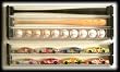 BCW BallQube Baseball Bat (Ball) Holder or NASCAR Die Cast Race Car Holder - 1:24 - Sports Memorabilia Display Case - Sportscards Collecting Supplies