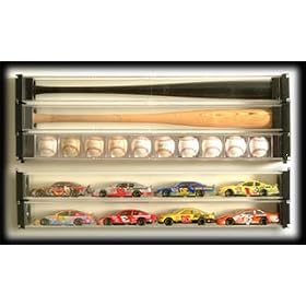BCW BallQube Baseball Bat Holder - Sports Memoriablia Display Case - Sportscards Collecting Supplies