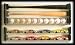 BCW BallQube Baseball Bat (Ball) Holder or NASCAR Die Cast Race Car Holder - 1:24 - Sports Memorabilia Display Case - Sportscards Collecting Supplies