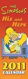 The Official the Simpsons His & Hers 2011 Slim Calendar