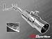 Automotive : TC SPORTLINE 06-08 HONDA CIVIC EX 2/4DR BURNOUT 2 CATBACK EXHAUST 2.5" (1-EX-HDCV062E-A20)