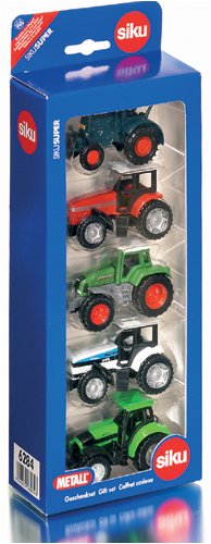 Childrens Toyshop  Toys : Siku - Gift Set - 5 Tractors