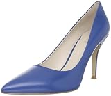 Nine West Women's Flax Pump,Blue Leather,10.5 M US