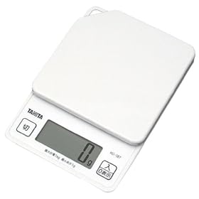 TANITA �f�W�^���N�b�L���O�X�P�[�� �z���C�g KD187-WH