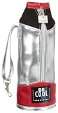 Be Cool Flaschenk&uuml;hler, silber/rot 0,5 l