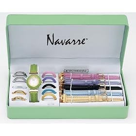 Navarre Ladies Watch with Interchangeable Bands and Faces