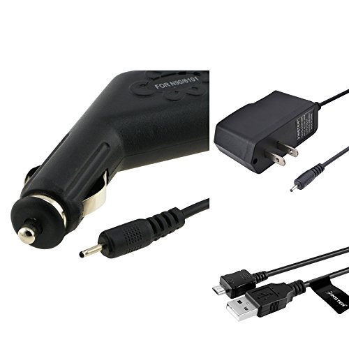 Nokia E71 Combo Rapid Car Charger + Home Wall Charger + USB Data Charge Sync Cable for Nokia E71
