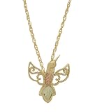 Black Hills Gold 10K Hummingbird Pendant