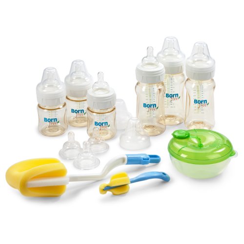 Born Free BPA-Free High Heat Resistant Classic Bottle Gift Set