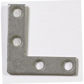 ACE TRADING BHDW 1 01-3410-303 FLAT CORNER BRACE(PACK OF 25) by Gilmour