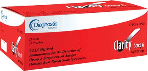 `Strep-A Dip-Stick Tests Box/25