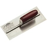 Spear & Jackson 16 x 4.5/8 inch Tyzack Carbon Steel Cementing Trowel with Beech Banana Handle