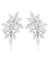 Diamond 18k White Gold Earrings