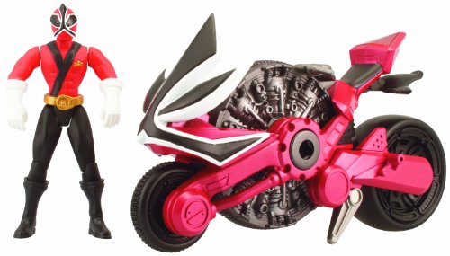 Power Rangers Samurai 31551 - Rotes Disc Cycle Preisvergleich