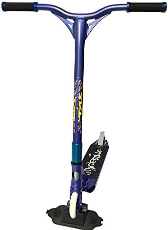 Xtasy Pro Aluminum Performance Freestyle Stunt Scooter Blue