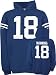 Peyton Manning Indianapolis Colts Blue Youth Jersey Name and Number Hooded Sweatshirt