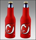 SET 2 NEW JERSEY DEVILS NHL BOTTLE SUIT KOOZIE COOLERS