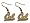 Cal Golden Bears California Dangle Logo Earring Set Ncaa Charm Gift Image #1