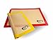 AR's Kitchen Silicone Baking Mat - Set of 2 (NEW DESIGN) - Premium Grade - Non Stick - Best Professional Baking Half Sheets 16.5 x 11.6