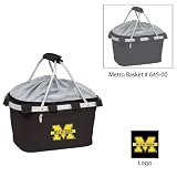 Michigan Wolverines NCAA Metro Basket - Black