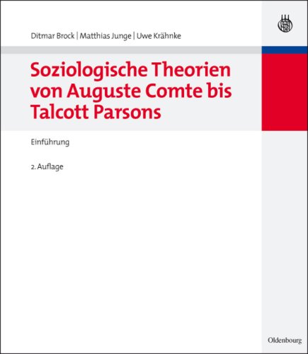 Soziologische Theorien von Auguste Comte bis Talcott Parsons