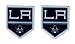 Aminco NHL Los Angeles Kings Logo Post Earrings