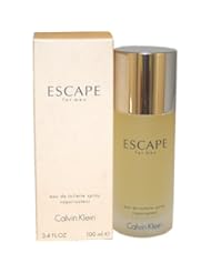 From Amazon.com. Click for details:
 Escape by Calvin Klein for Men Eau De Toilette Spray, 3.4 Ounce Escape by Calvin Klein for Men Eau De Toilette Spray, 3.4 Ounce